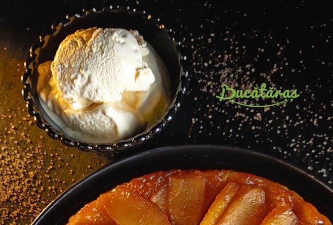 Tartă Tatin - Desertul cu mere simplu și delicios