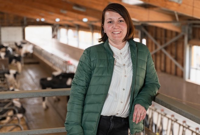 La Tușnad, tehnologia schimbă modul de lucru într-o fermă de bovine