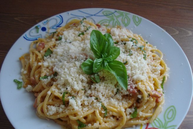 Paste carbonara a la Adasev