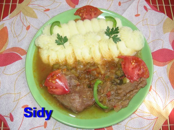 Tournedos de vitel cu ceapa