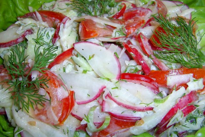 Salata colorata