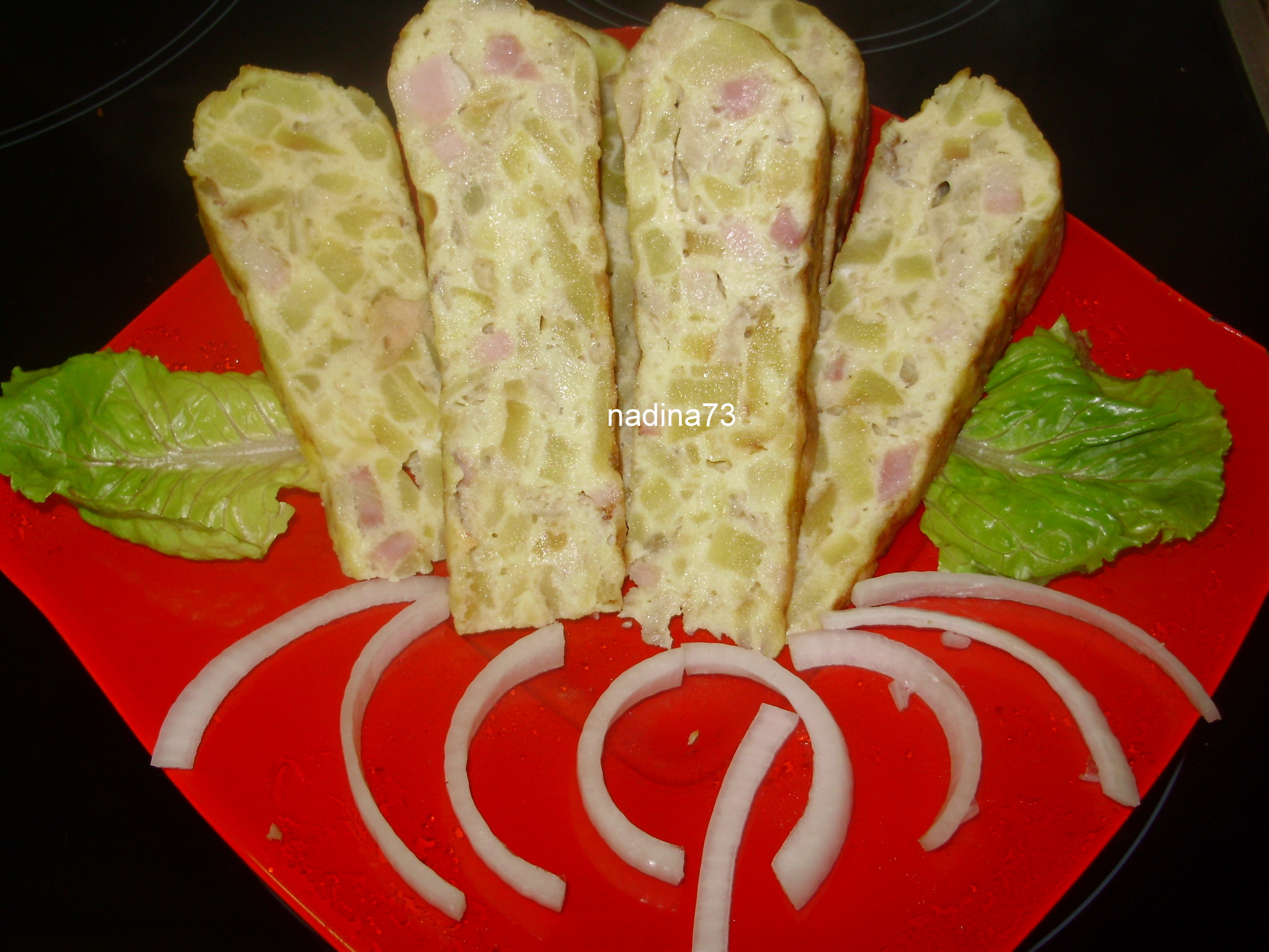 Tortilla cu sunca