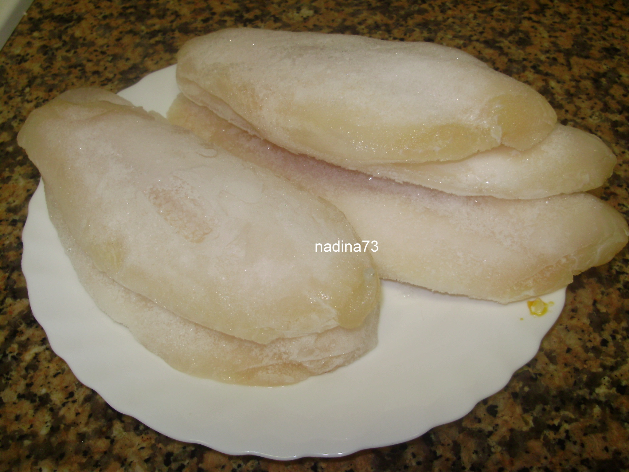 Filete de pangasius cu nuca de cocos