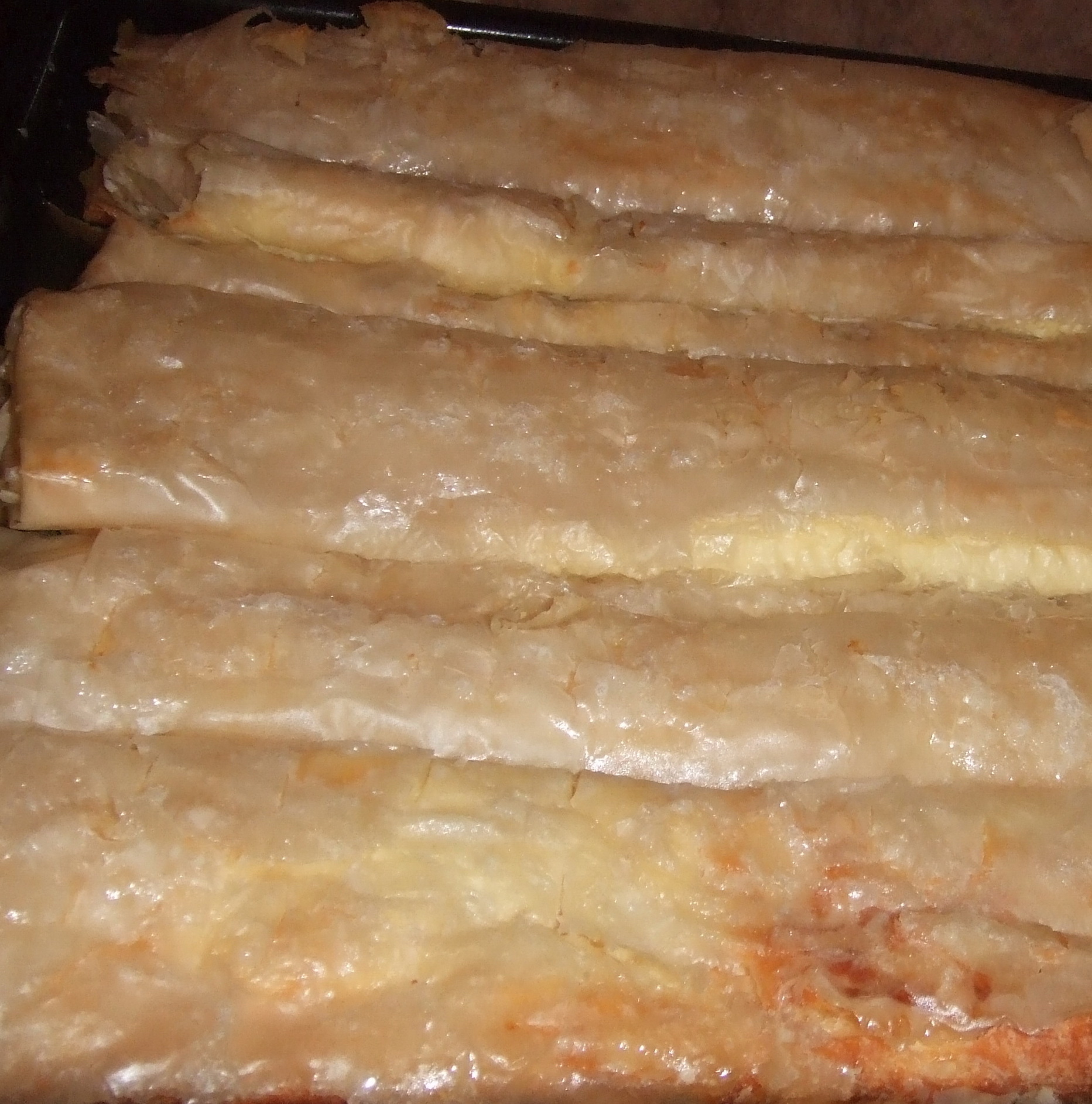 Strudel cu branza dulce