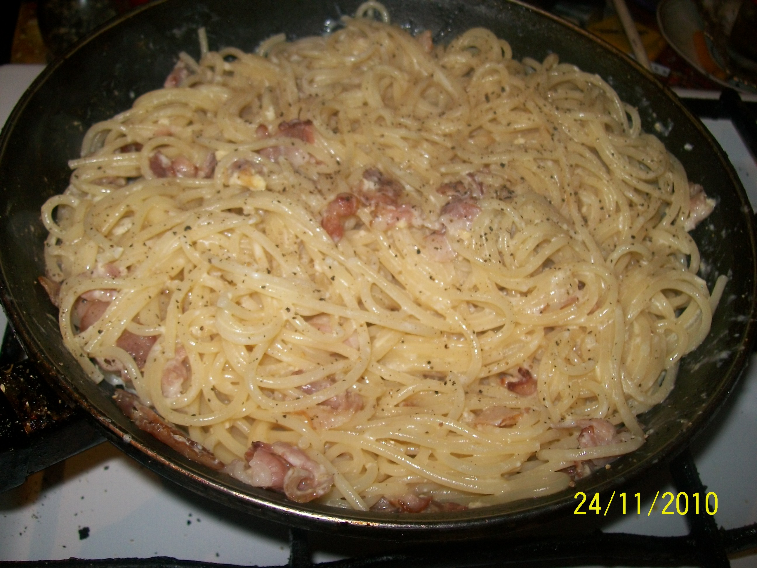 Spaghette   Carbonara