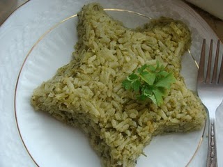 Arroz verde mexicano - Orez verde mexican