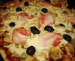 Pizza cu ciuperci si bacon-3