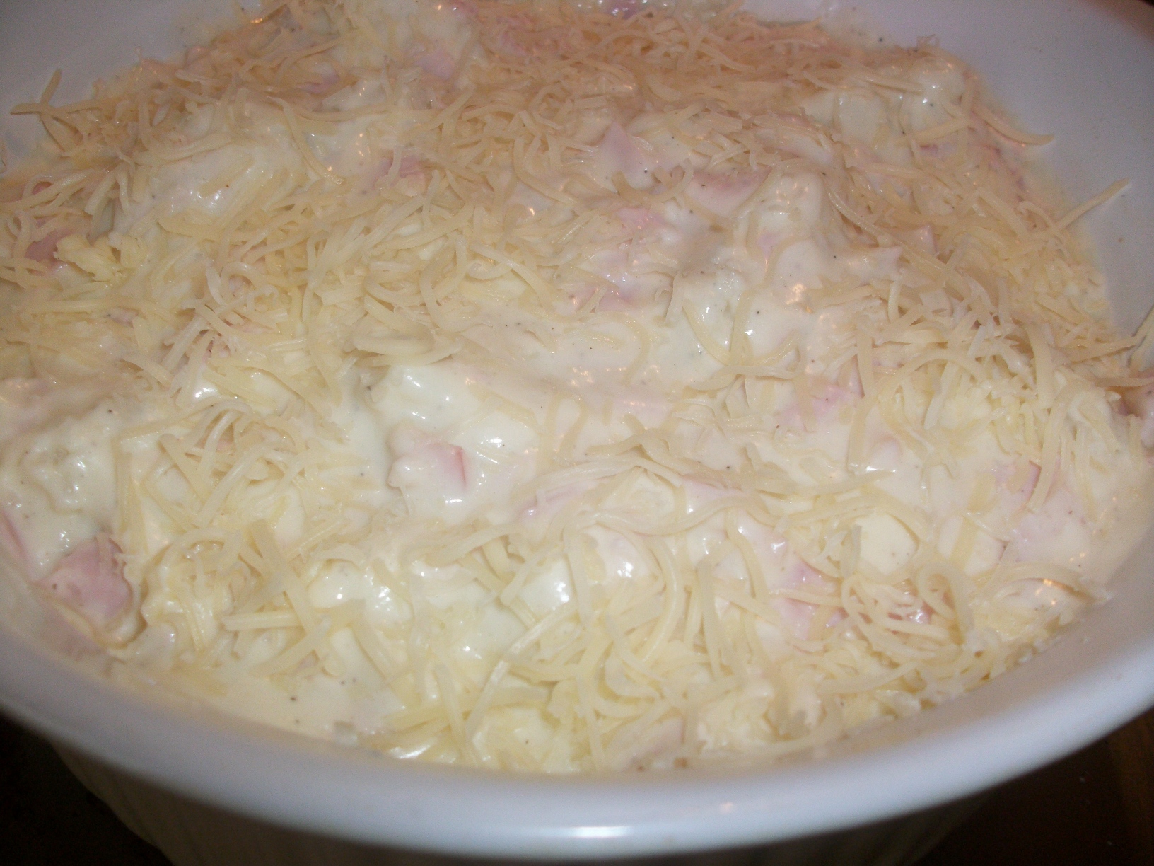 Gratin de conopida si jambon