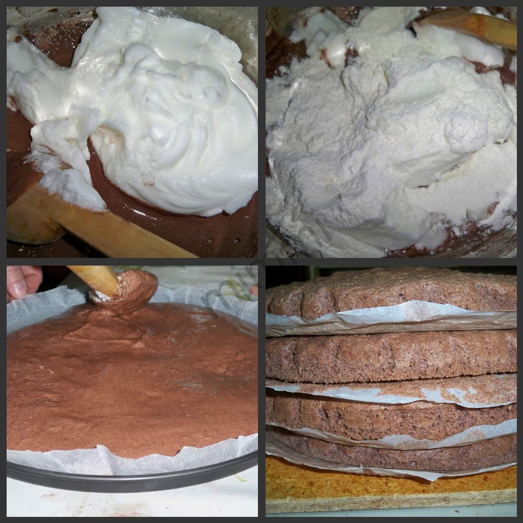 Tort cu crema ganache