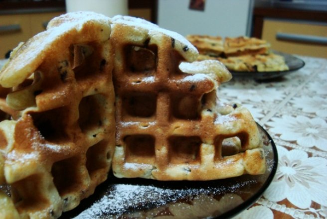 Chocolate Chip Waffles