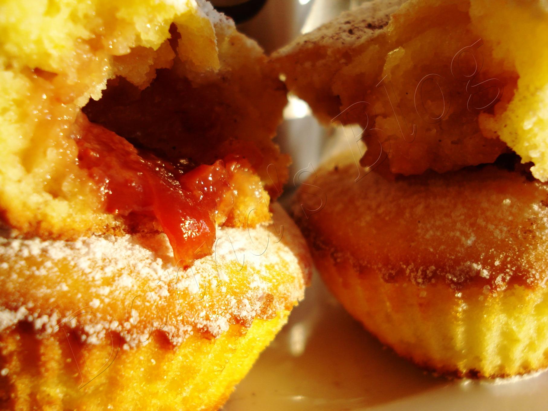 Muffins cu dulceata