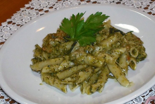 Penne cu broccoli la cuptor