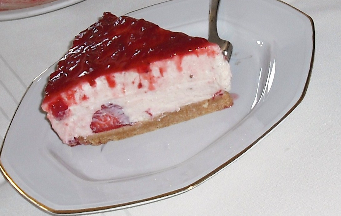 Cheesecake cu capsuni