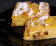 Placinta creata cu branza dulce si stafide-11