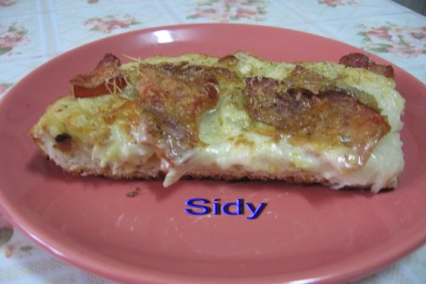 Pizza alsaciana