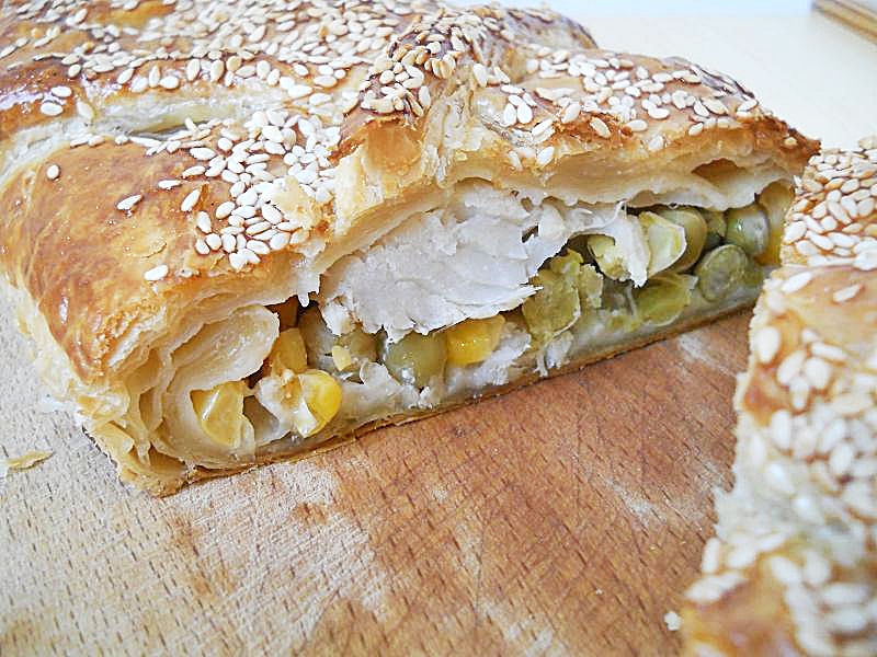 Fish en croute - Peste in crusta