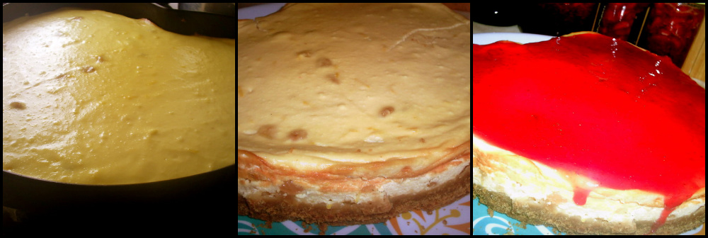 Cheesecake cu capsuni