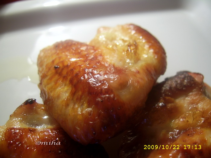 Aripioare de pui marinate in lapte