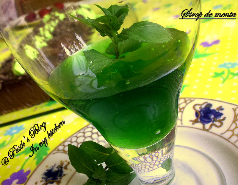 Sirop de menta