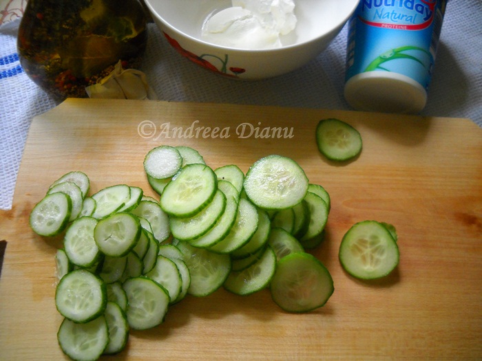 Salata de castravete cu iaurt