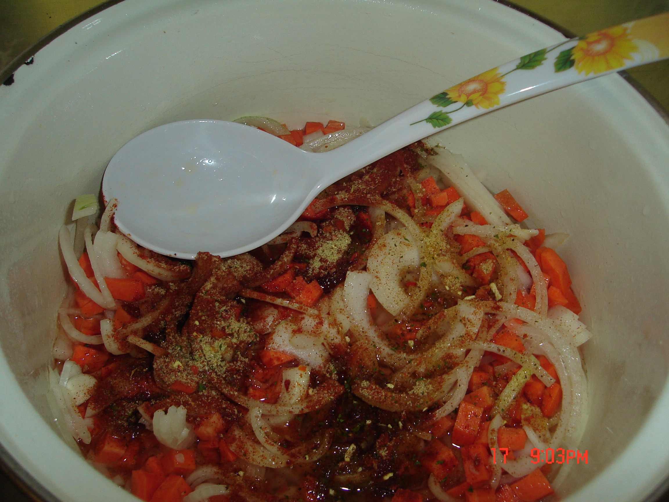 Gulas cu costite de vitel