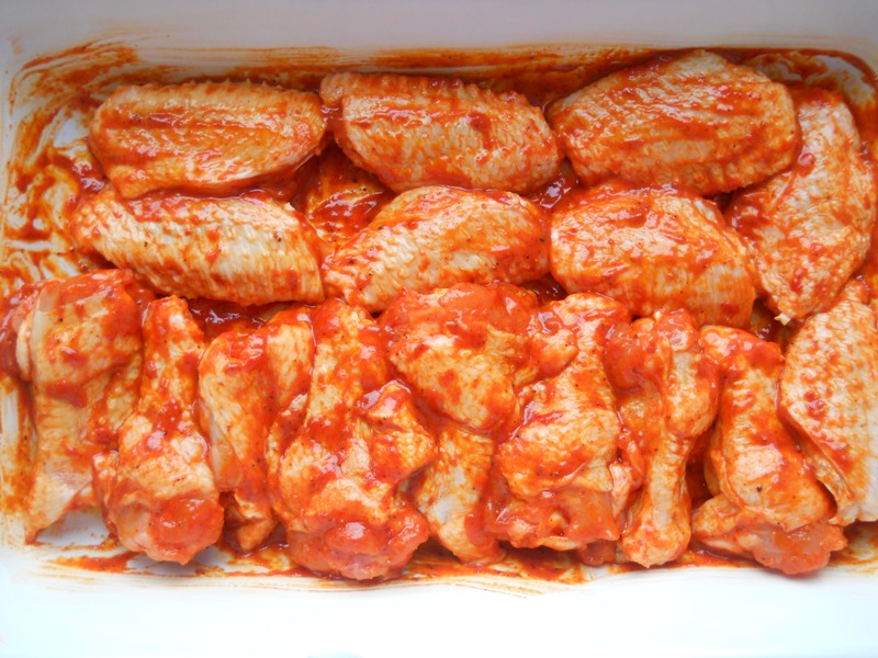 Aripioare de pui picante - Buffalo hot wings