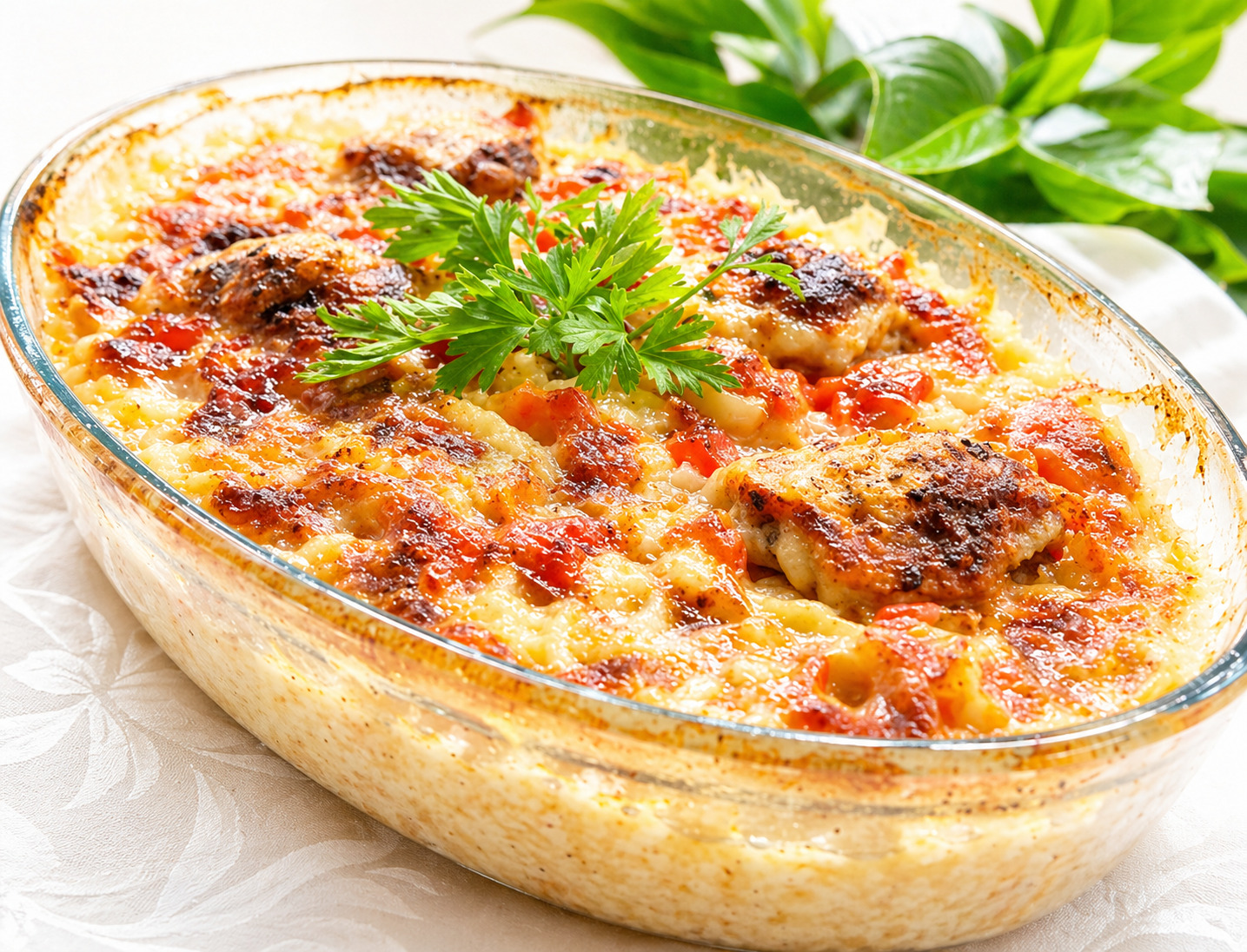 Orez  la cuptor cu legume  reteta delicioasa de post