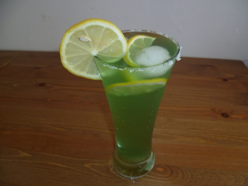 Green ice tea