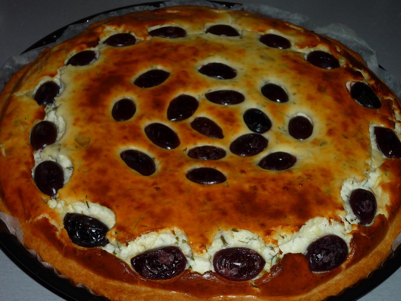 Tarta mediteraneeana cu branza