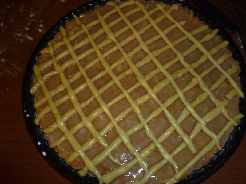 Crostata cu mar ( TARTA)