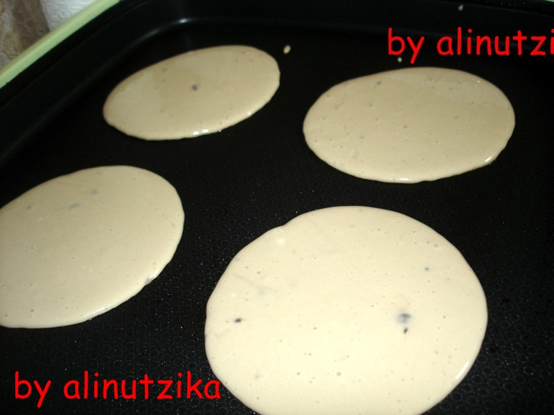 Pancakes cu ciocolata