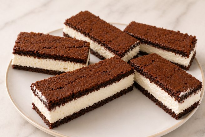 Prajitura Milch Schnitte (Felie de lapte)
