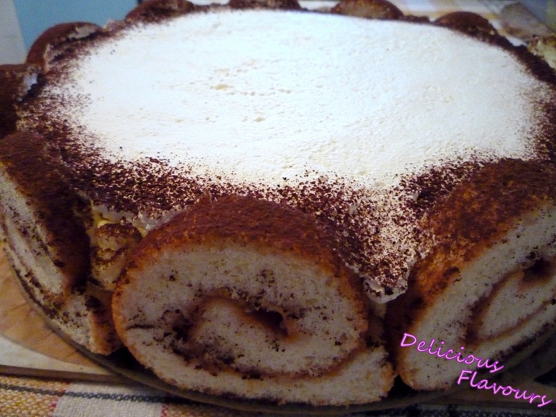 Banana Roll Cake