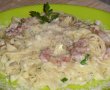 Tagliatelle cu bacon si sos de smantana-2