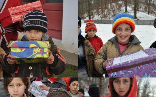 CRACIUNUL ÎNTR-O CUTIE DE PANTOFI