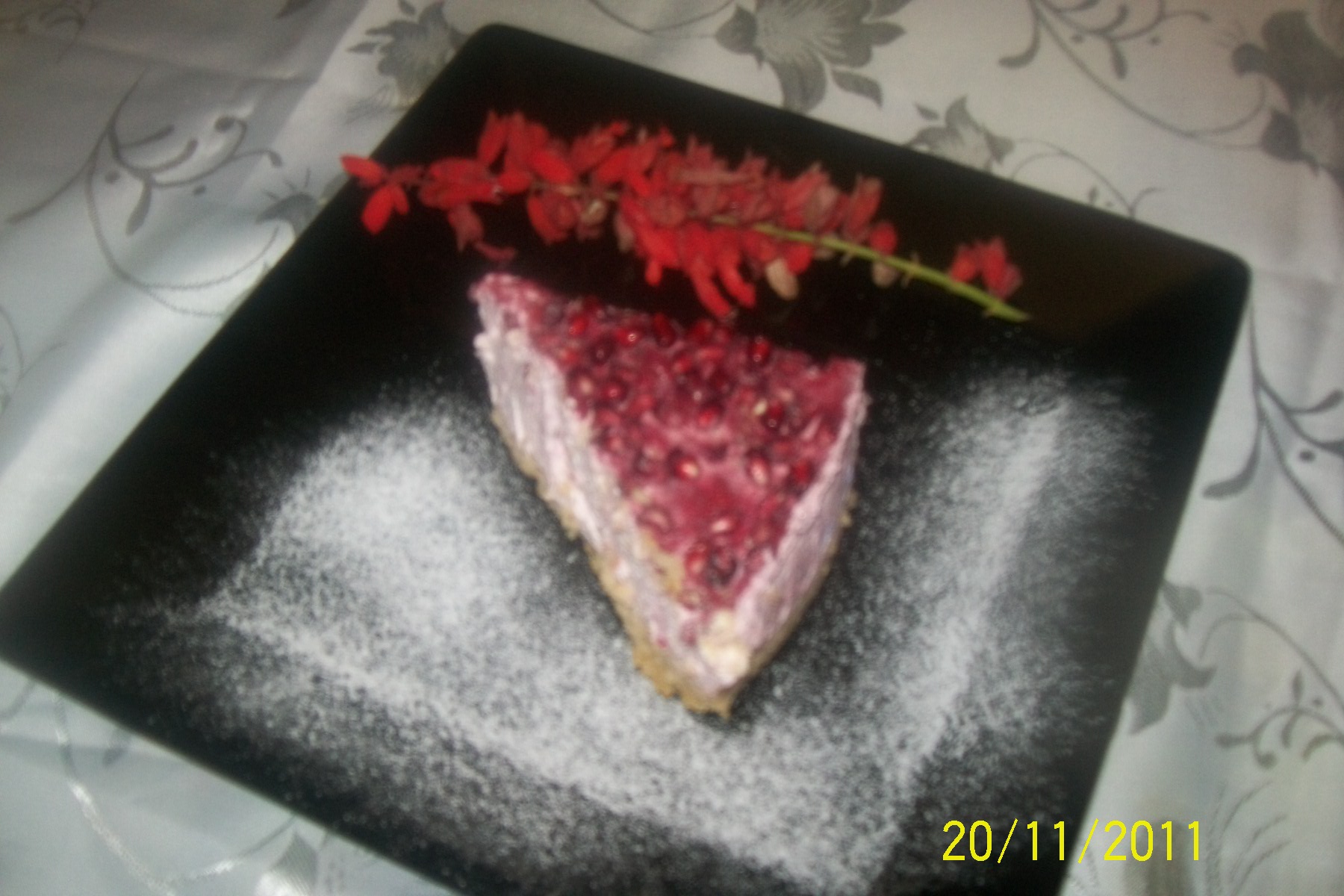 Cheesecake cu rodie