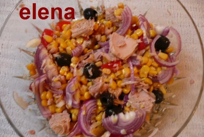 Salata de ton din conserva