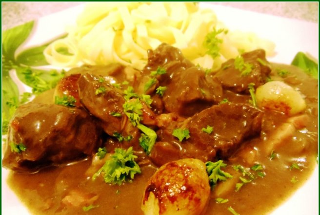 Boeuf bourguignonne