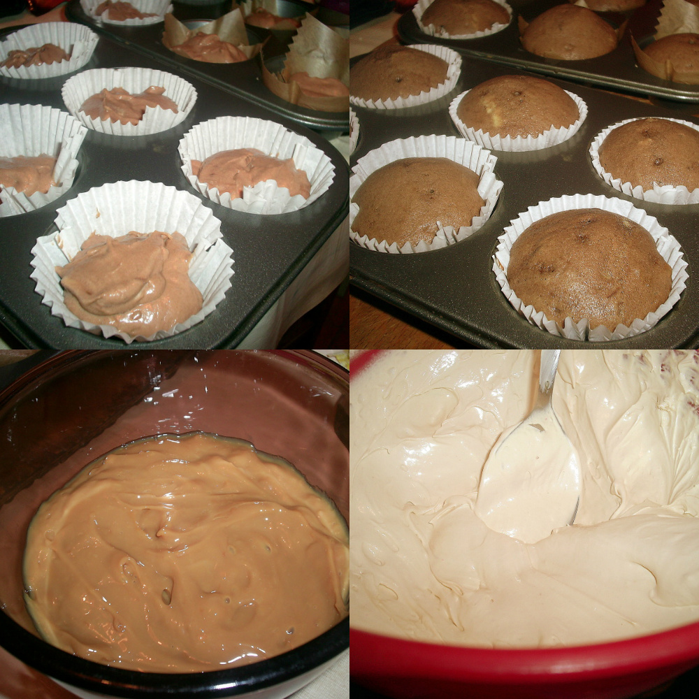 Cupcakes cu dulce de leche