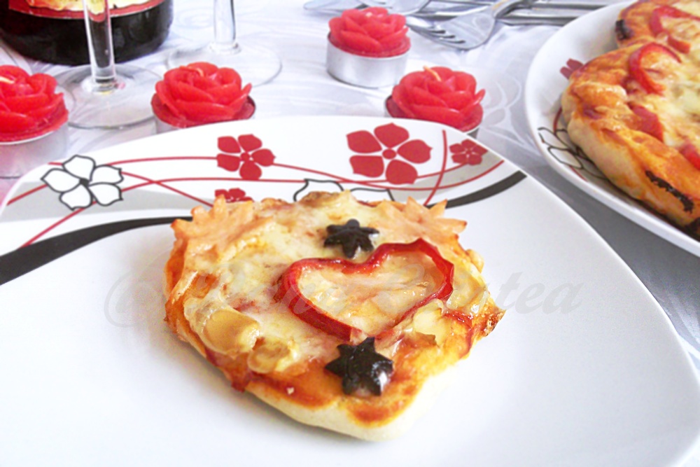 Pizza Love pentru Valentine's Day - Reteta nr. 600