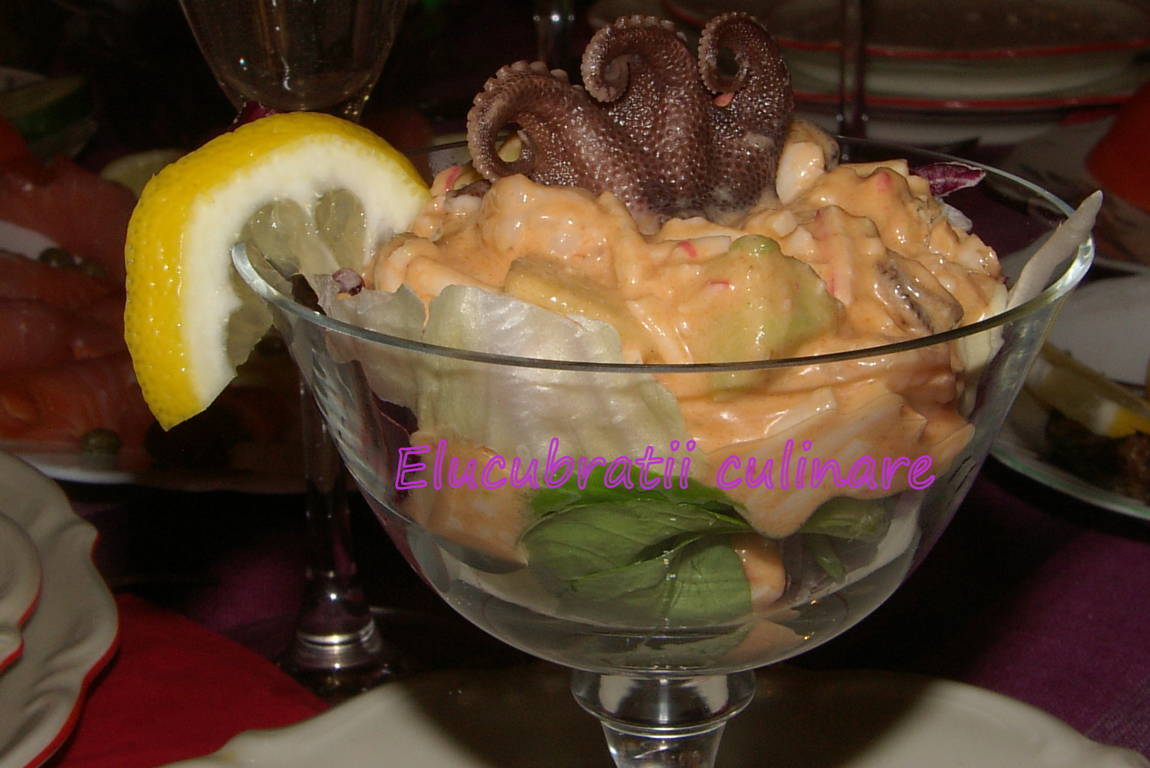 Cocktail de fructe de mare