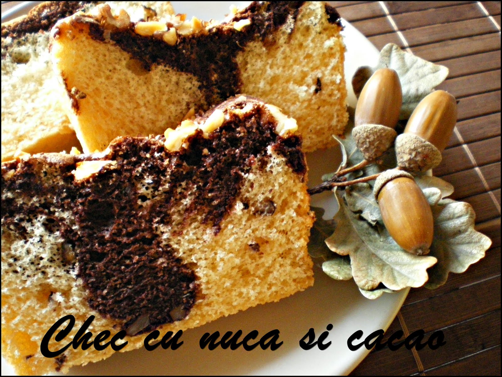 Chec cu nuca si cacao