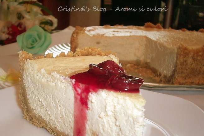 Cheesecake cu dulce de leche