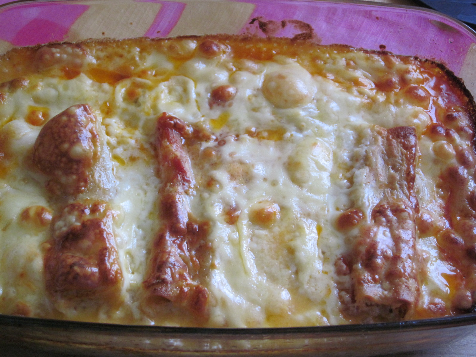 Cannelloni cu carne de vita si porc