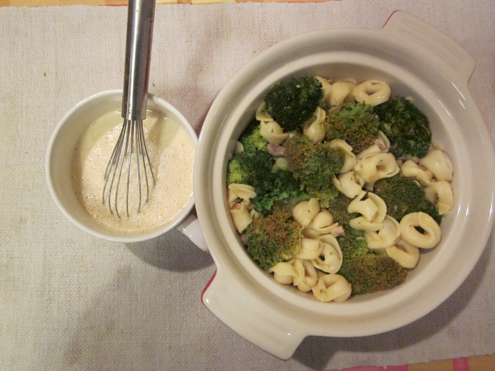 Tortellini cu broccoli