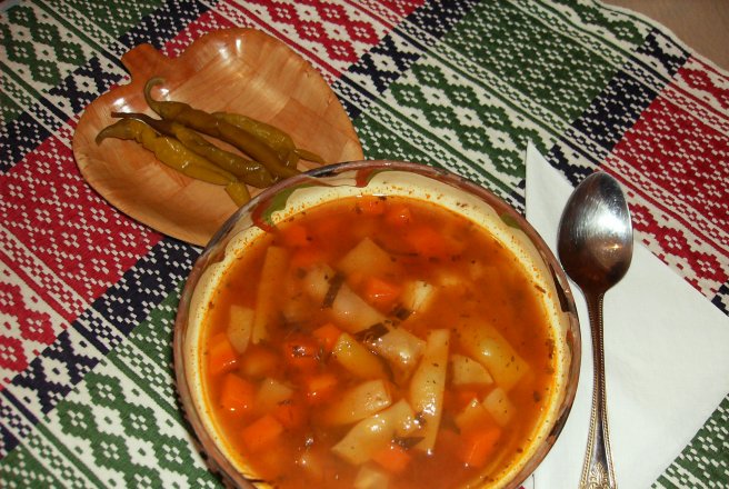 Ciorba de fasole pastai