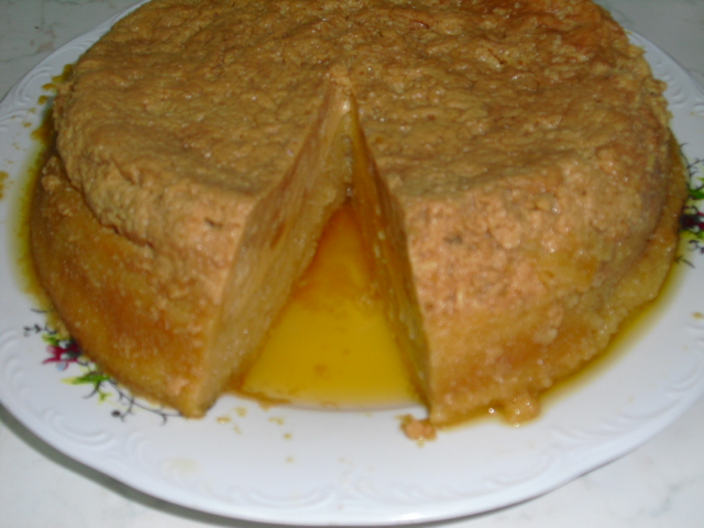 Tort cu crema de zahar ars