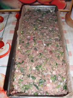 Drob cu organe de porc si carne tocata