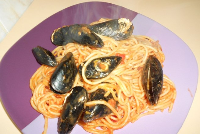 Spaghetti con le cozze