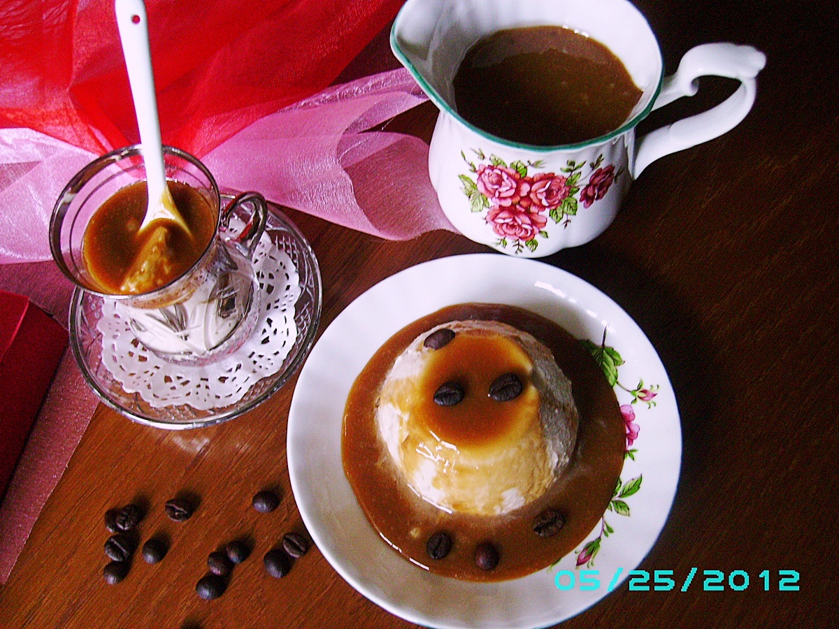 Espresso panna cotta